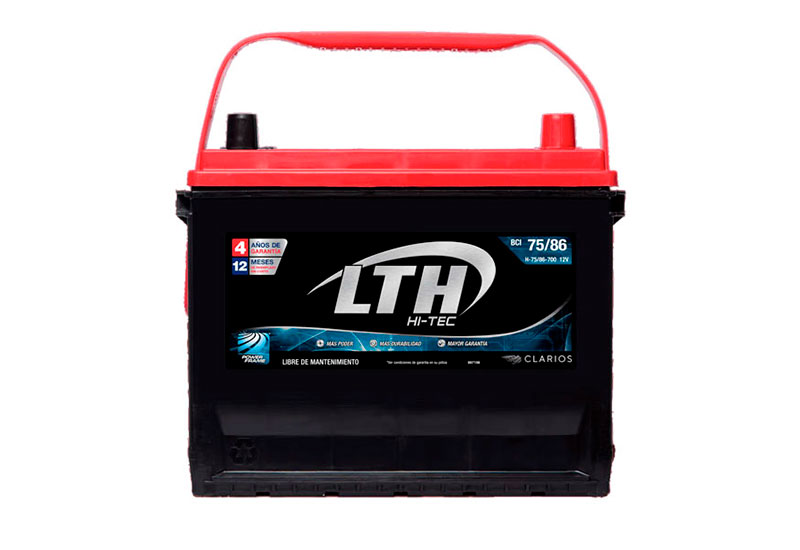 Bateria lth hi tec servicio a domicilio gratis en la compra de tu bateria.